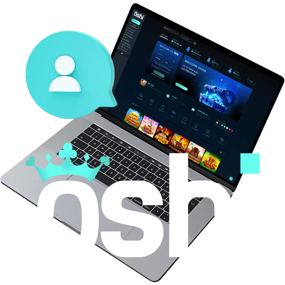 Oshi Online Casino is always open to receiving complaints and feedback.