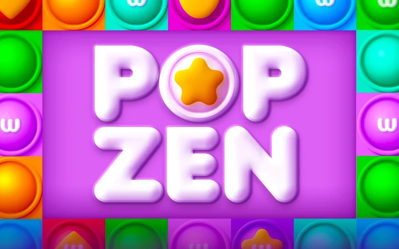 Match colored lines to win big in Pop Zen at Oshi Casino!