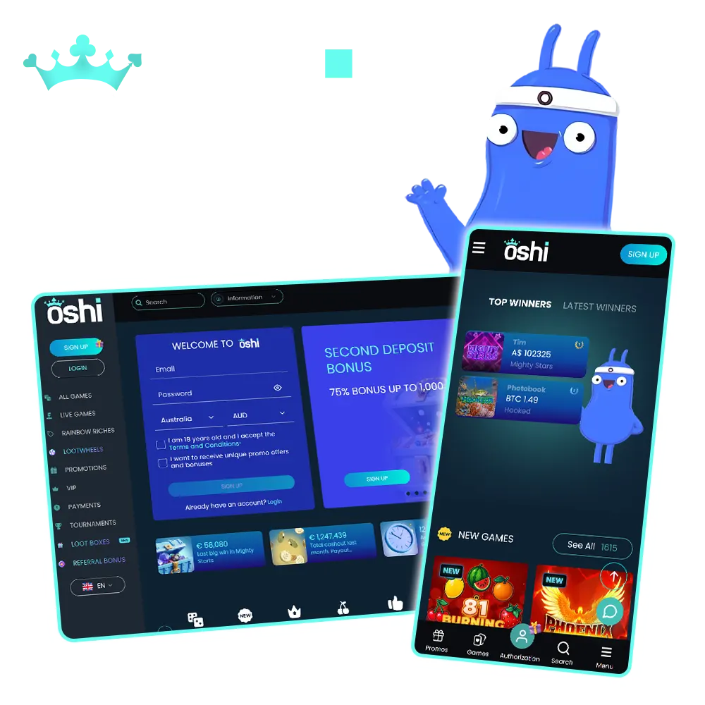 Learn more about the history, licensing, and professional services provided by Oshi Casino.