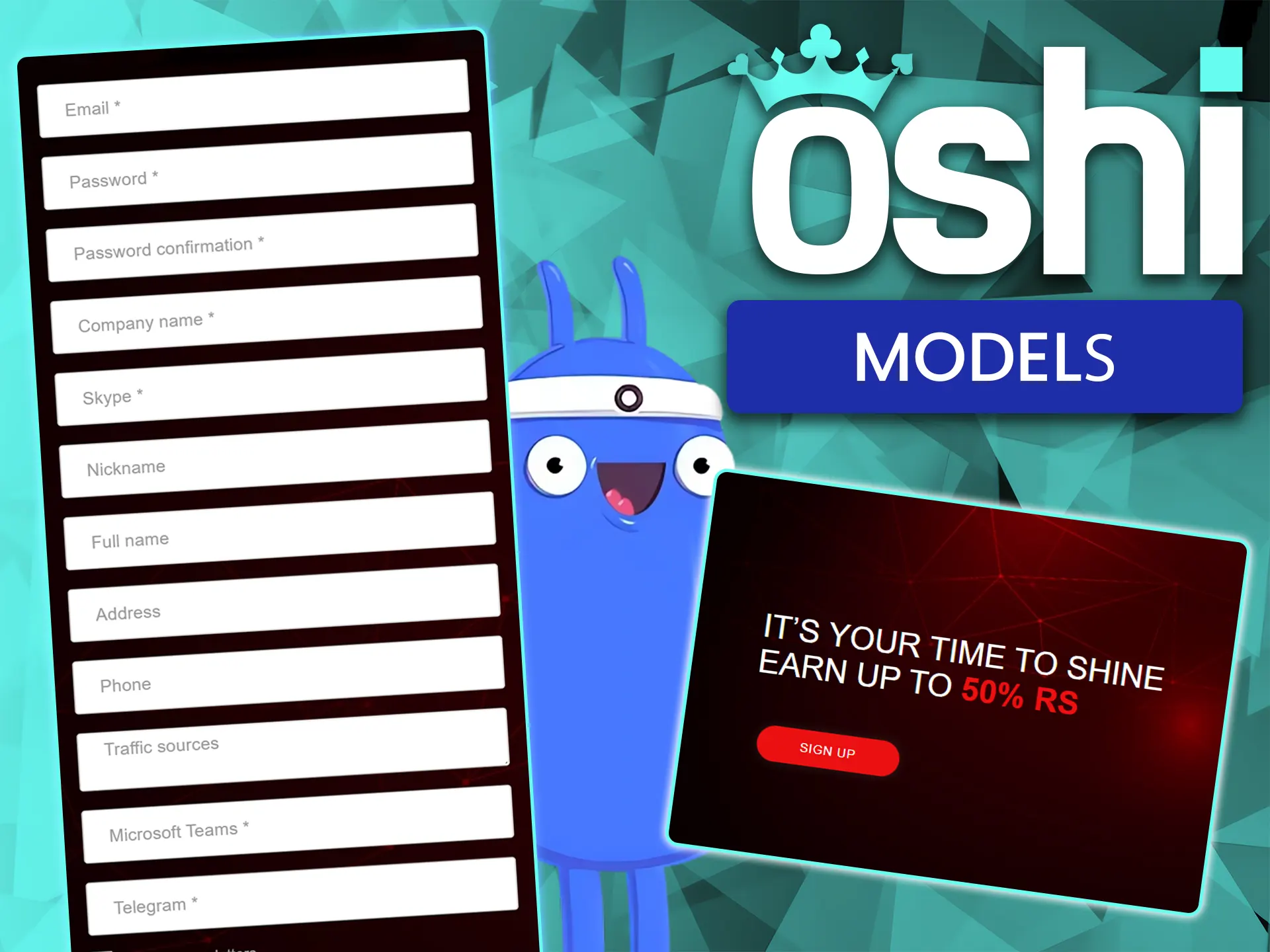 Maximise your monthly earnings by referring new Australian players to Oshi Casino.