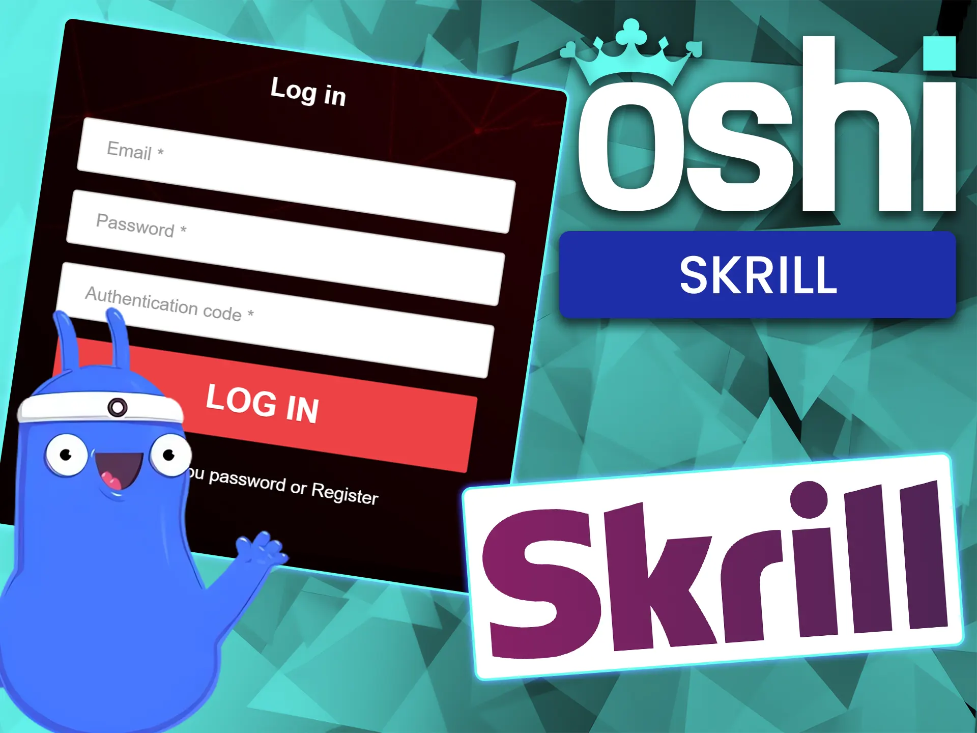 Choose your preferred method to receive your professional commissions from Oshi Casino.