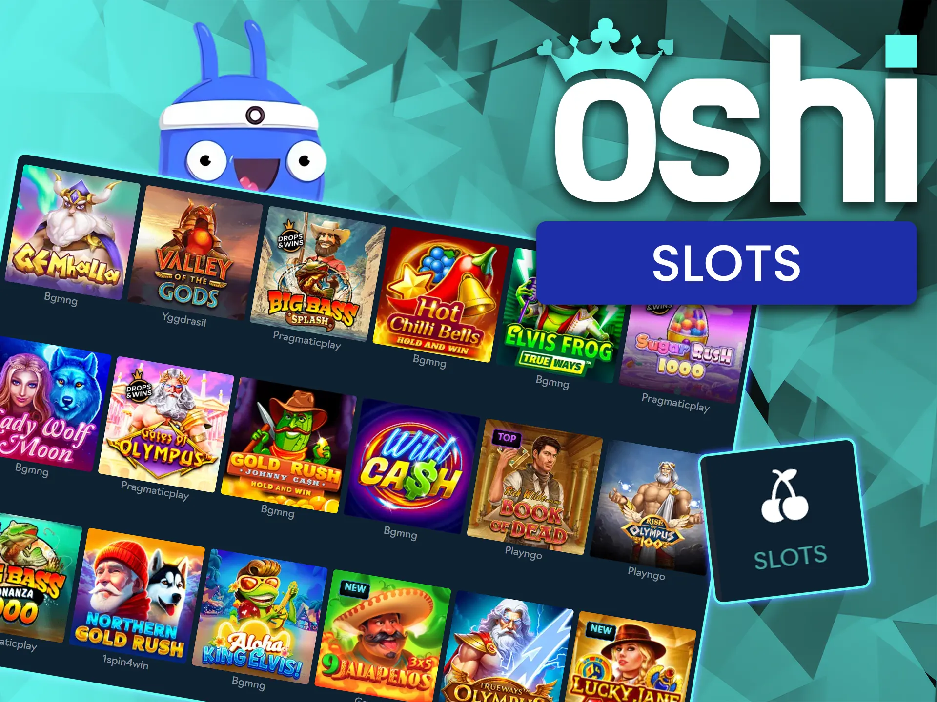 Spin the reels on the most popular Australian pokies at Oshi Casino.