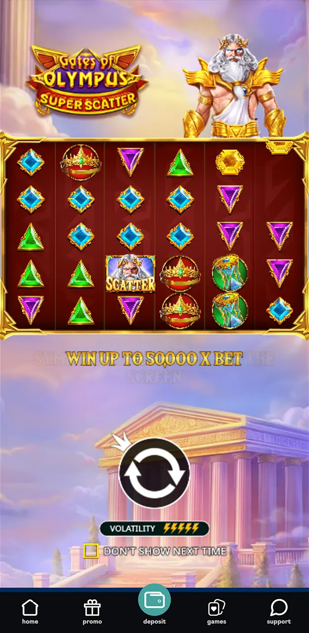 Place real-money bets to win prizes at Oshi Casino.